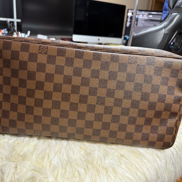Louis Vuitton Neverful Set GM DE Damier ebene with Pouch and card authentication - Picture 11 of 16